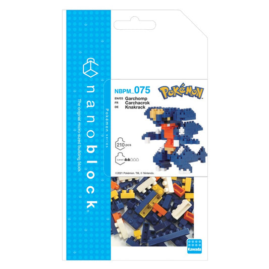 Pokemon Nanoblock Garchomp - Glacier Hobbies - Nanoblock