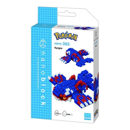 Pokemon Nanoblock Kyogre - Glacier Hobbies - Nanoblock