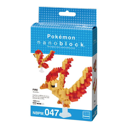 Pokemon Nanoblock Moltres - Glacier Hobbies - Nanoblock