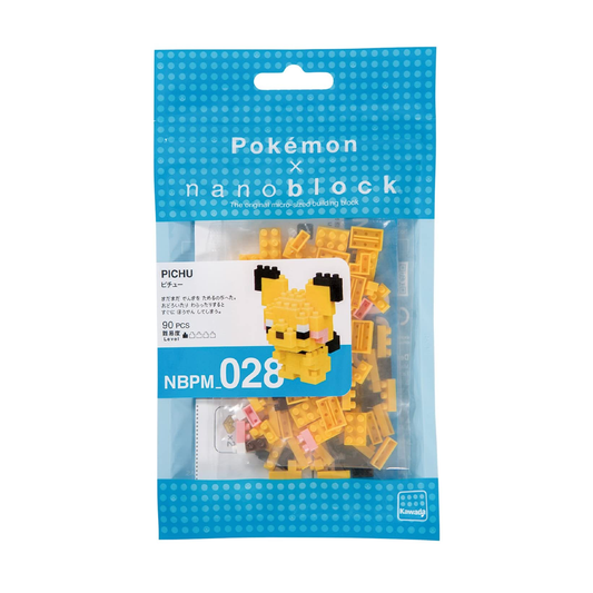 Pokemon Nanoblock Pichu - Glacier Hobbies - Nanoblock