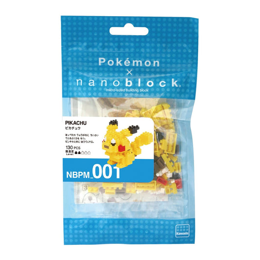 Pokemon Nanoblock Pikachu - Glacier Hobbies - Nanoblock