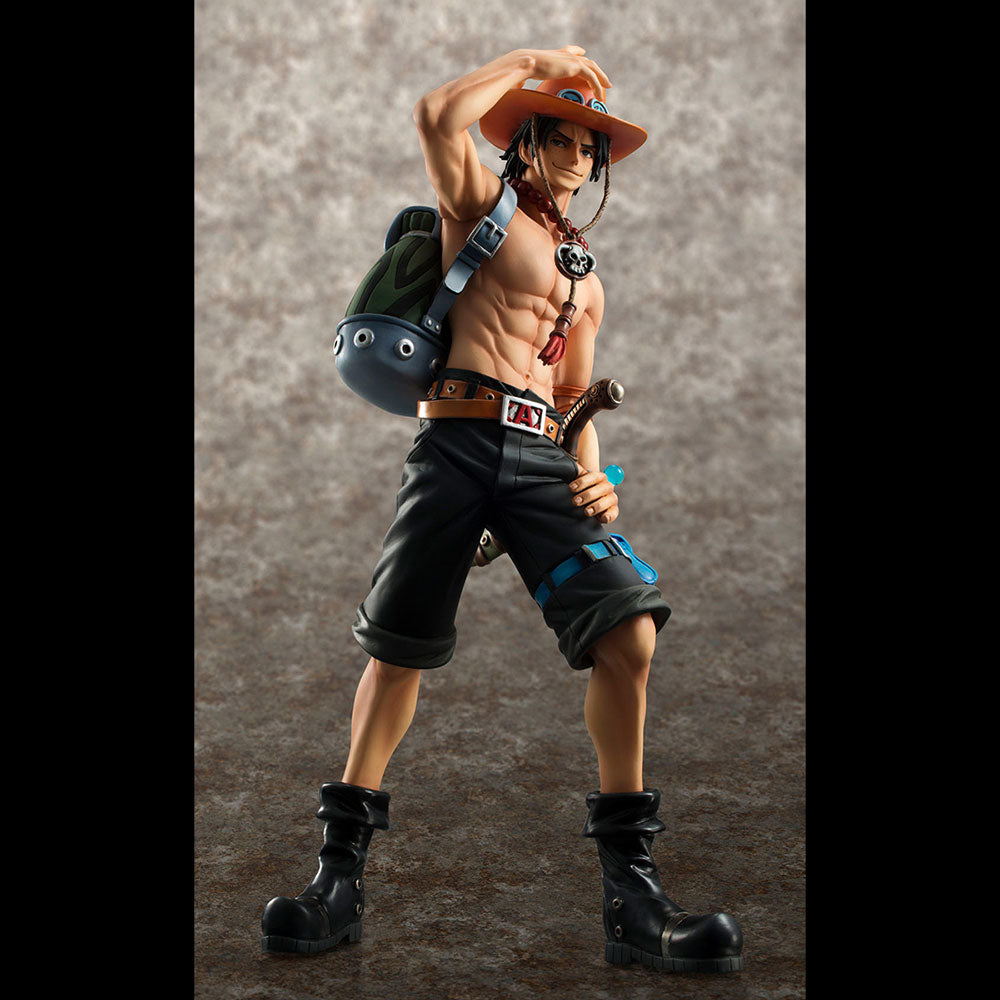[PREORDER] Portrait.Of.Pirates ONE PIECE NEO-DX Portgas D. Ace10th LIMITED Ver. (repeat) - Glacier Hobbies - Megahouse