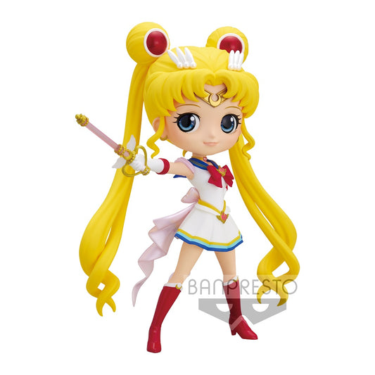 Pretty Guardian Sailor Moon Eternal The Movie Q Posket - Super Sailor Moon- Moon Kaleidoscope Version - Glacier Hobbies - Banpresto