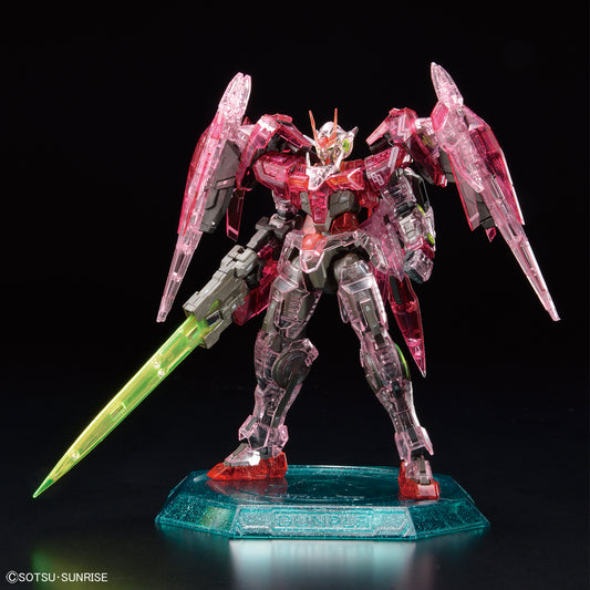 RG 1/144 00 Raiser Trans-AM Clear [The Gundam Base Limited] - Glacier Hobbies - Bandai
