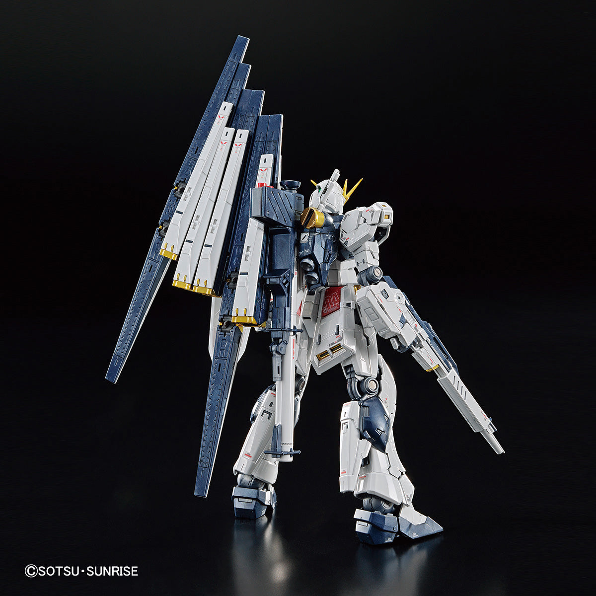 RG 1/144 RX-93 Nu Gundam Titanium Finish [The Gundam Base Limited] - Glacier Hobbies - Bandai