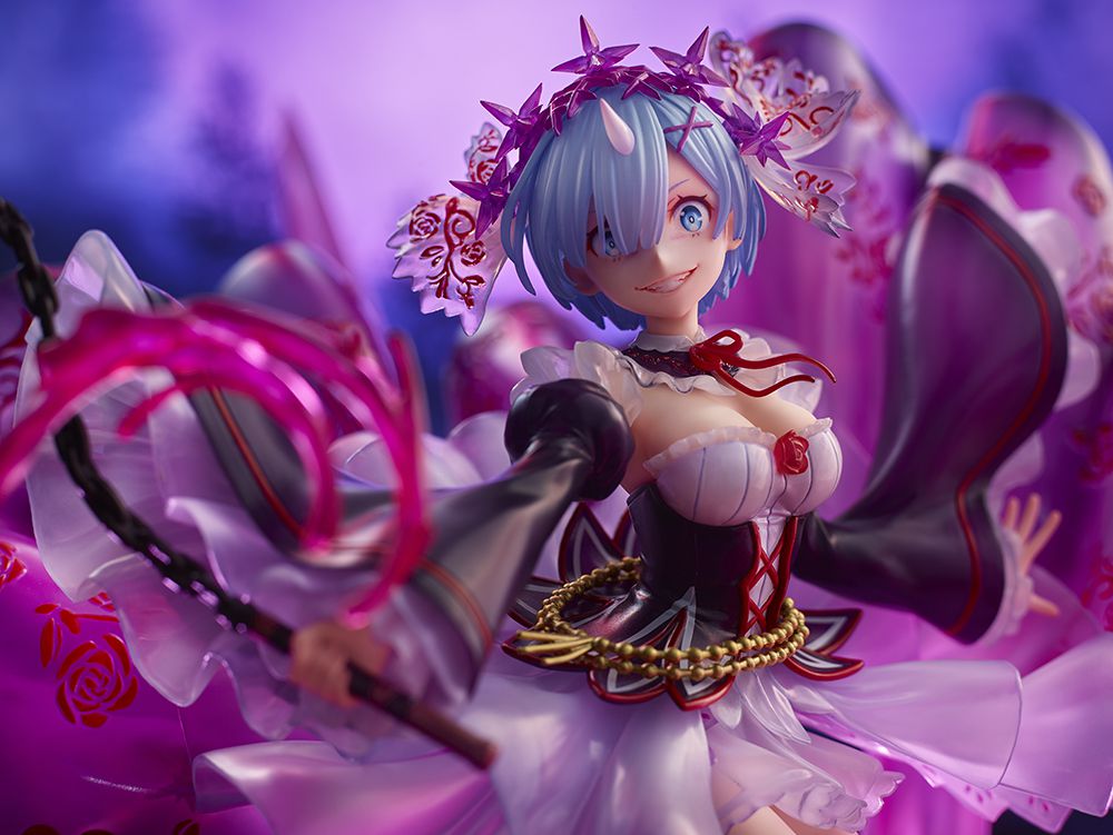 Re:ZERO -Starting Life in Another World- Oni Rem Crystal Dress Ver. 1/7 Scale Figure - Glacier Hobbies - Estream