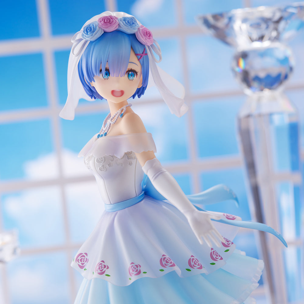 [PREORDER] Re:ZERO -Starting Life in Another World- Rem Wedding Ver. Complete Figure - Glacier Hobbies - Union Creative