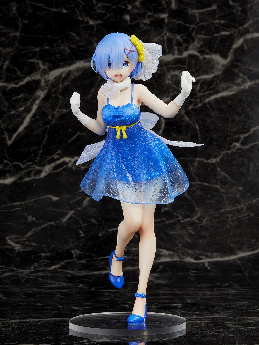 Re:Zero Precious Figure - Rem ~Clear Dress ver~ Prize Figure - Glacier Hobbies - Taito