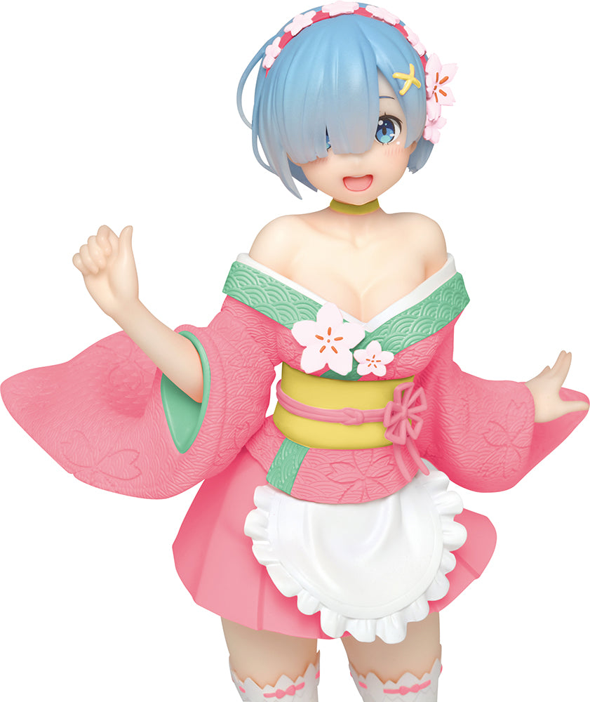 [PREORDER] Re:Zero Precious Figure - Rem ~Original Sakura image ver.~Renewal~ Prize Figure - Glacier Hobbies - Taito