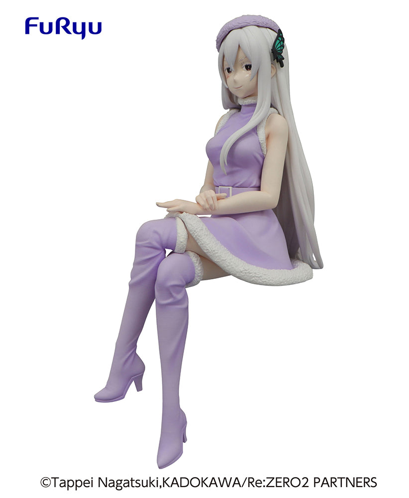 Re:Zero Starting Life in Another World Noodle Stopper Figure -Echidna - Snow Princess - Glacier Hobbies - FURYU Corporation