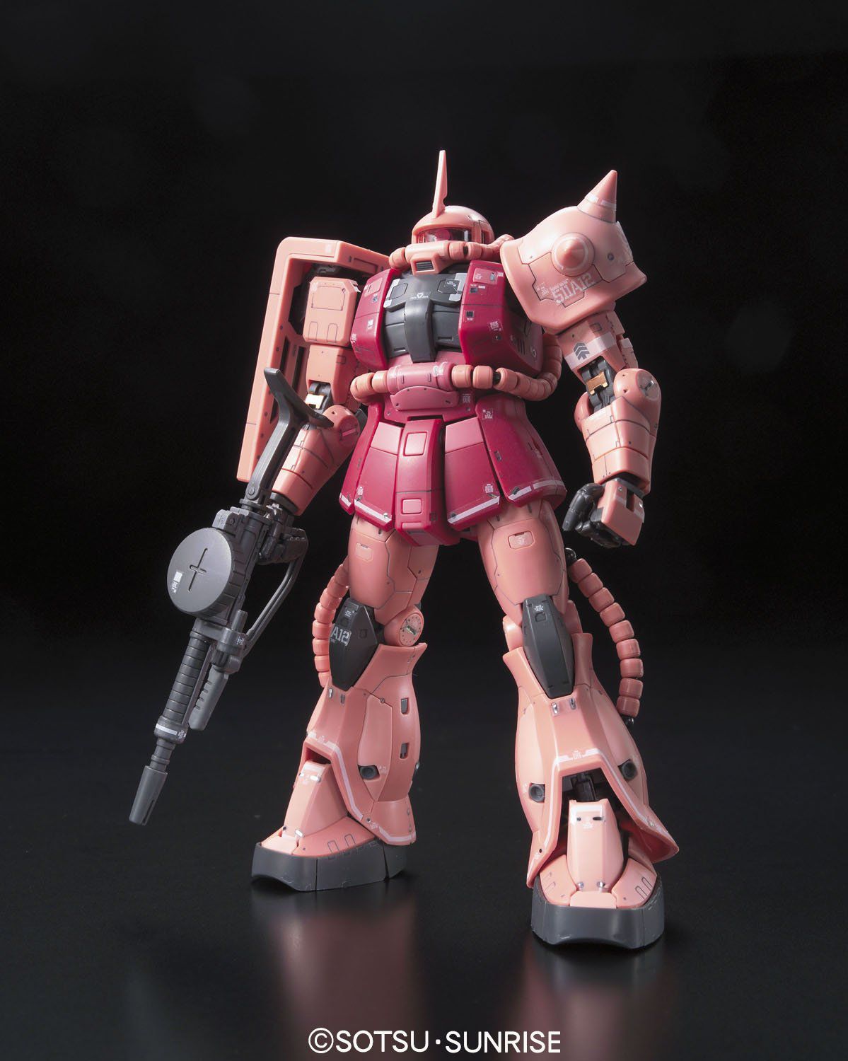 RG 1/144 Zaku II (Char Aznable's Custom) - Real Grade Mobile Suit Gundam | Glacier Hobbies