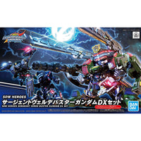SDW Heroes Sergeant Verde Buster Gundam DX Set - Glacier Hobbies - Bandai