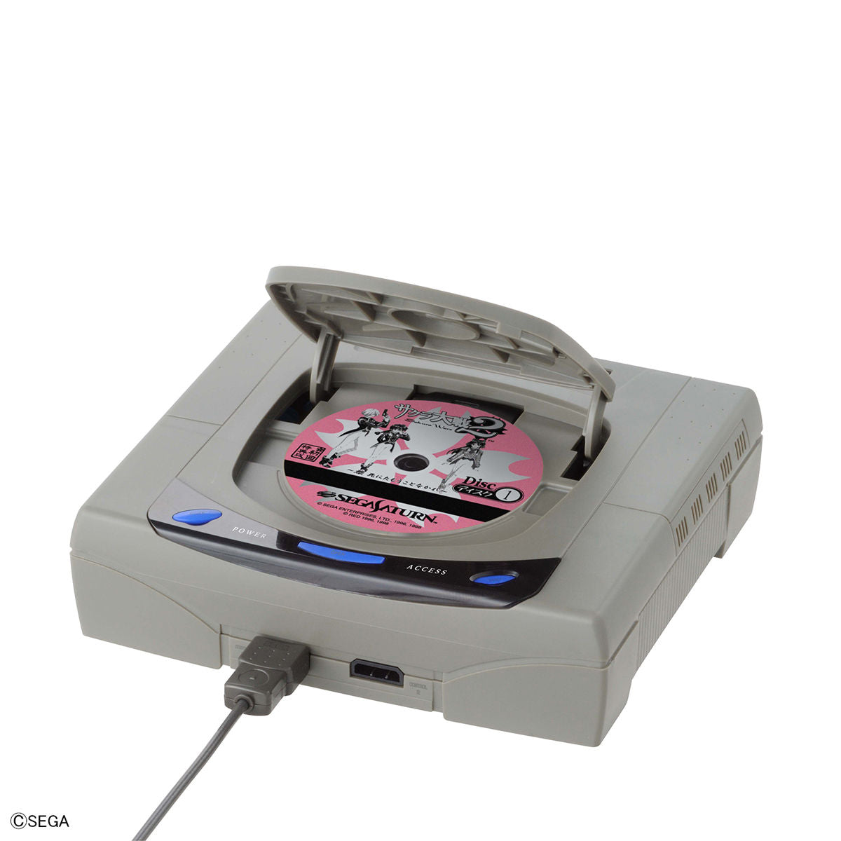 Sega Saturn (HST-3200) Best Hit Chronicle 2/5 Model Kit - Glacier Hobbies - Bandai