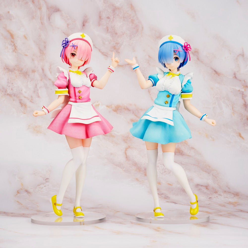 Re:Zero Precious Figure – Ram ~Nurse Maid ver~ Prize Figure - Glacier Hobbies - Taito
