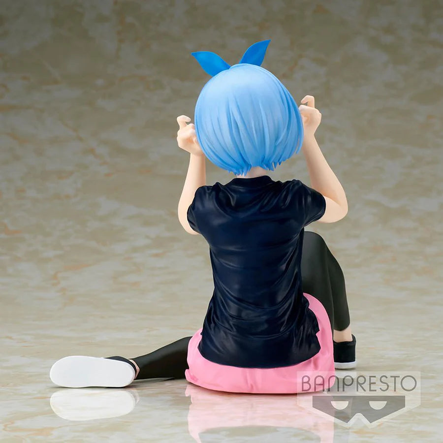 Re:Zero -Starting Life in Another World- -Relax time- REM Training style ver. -  Prize Figure - Glacier Hobbies - Banpresto