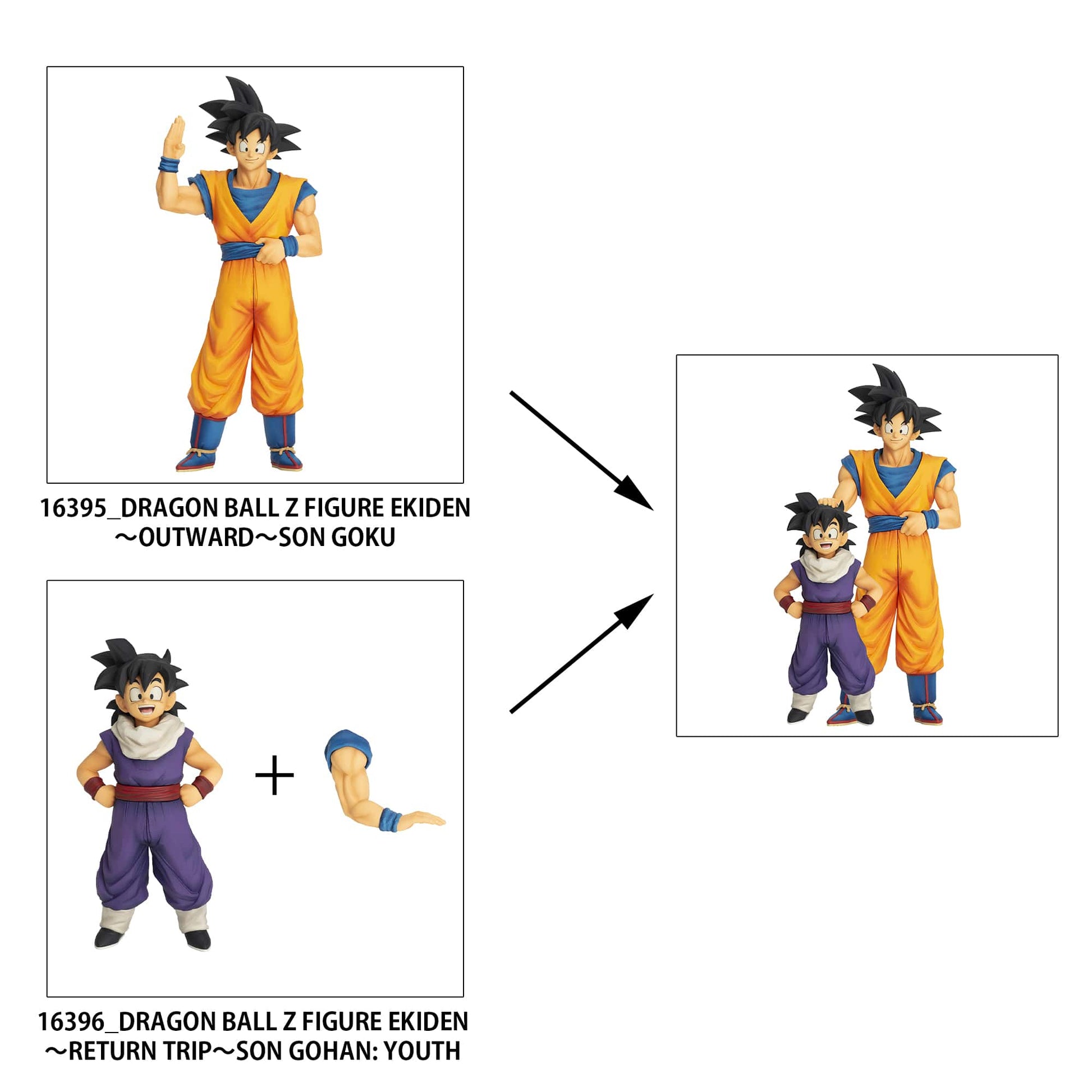 Dragon Ball Z Figure Ekiden ~Outward~ Son Goku - Glacier Hobbies - Banpresto