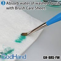 Godhand GH-BRS-FW Brush Care Sheets - Glacier Hobbies - GodHand