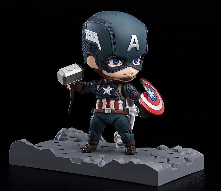 Captain America: Endgame Edition Deluxe Nendoroid 1218-DX - Avengers Endgame - Glacier Hobbies - Good Smile Company
