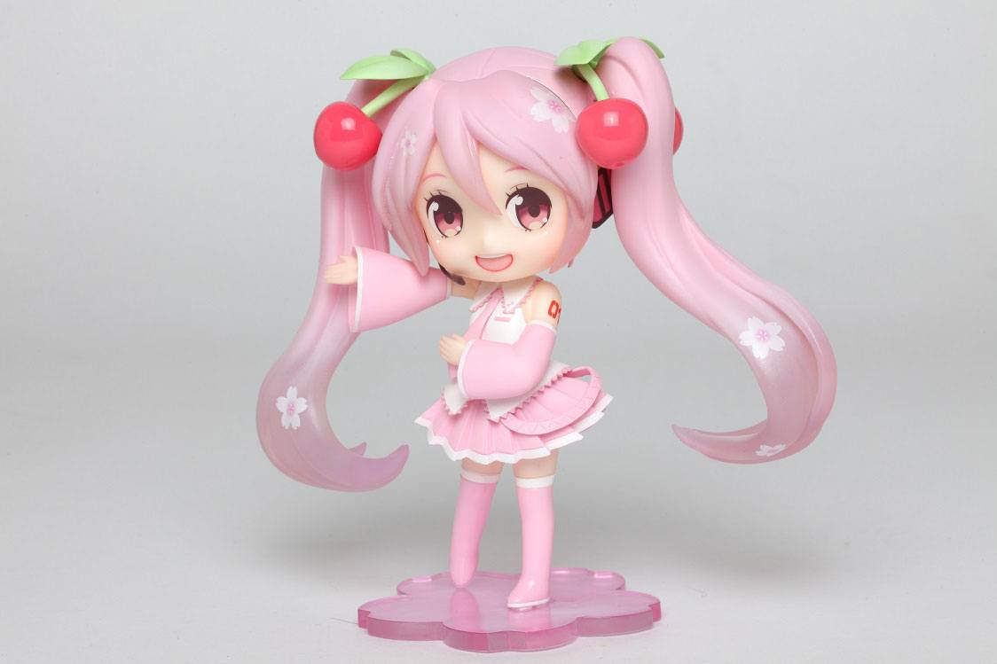 Sakura Miku Doll Crystal Figure - Hatsune Miku - Glacier Hobbies - Taito